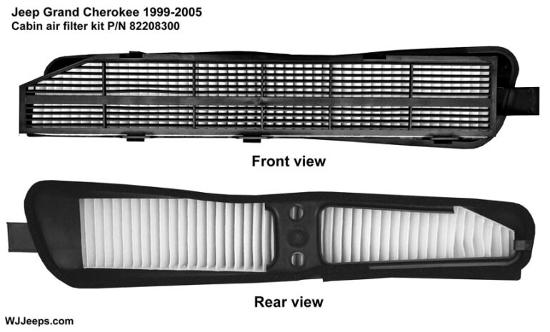 Jeep Wk Grand Cherokee Cabin Air Filter Accessory Jeepspecs