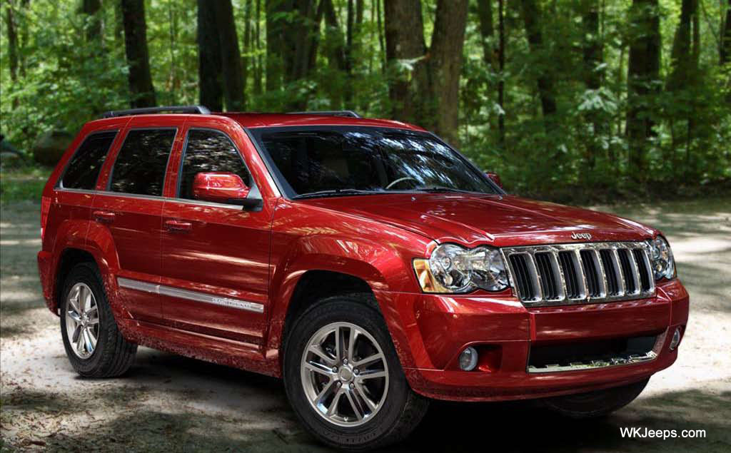 jeep grand cherokee limited red