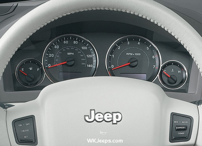 WK Grand Cherokee Instrument Clusters and Gauges