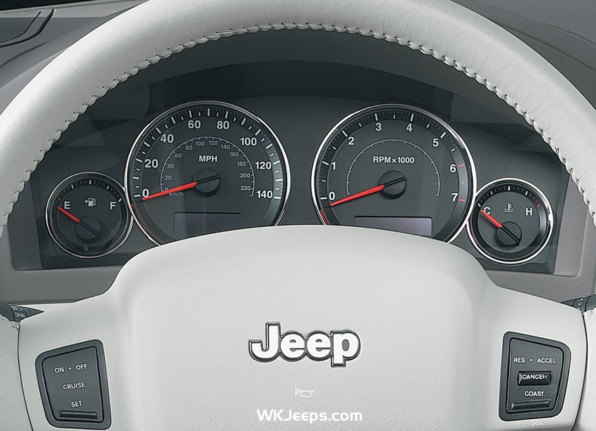 WK Grand Cherokee Instrument Clusters and Gauges 