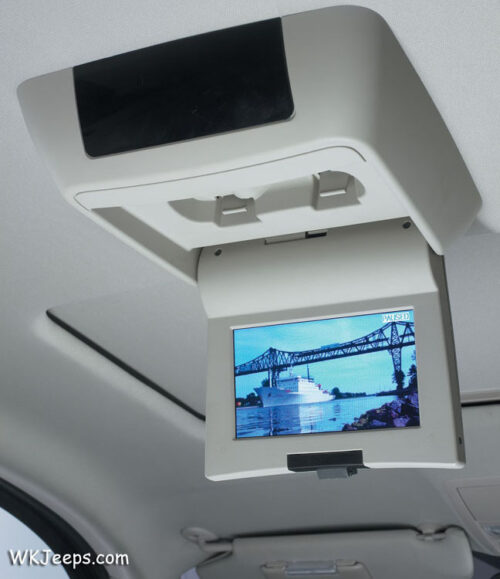 Jeep WK Grand Cherokee Mopar RearSeat DVD Entertainment System