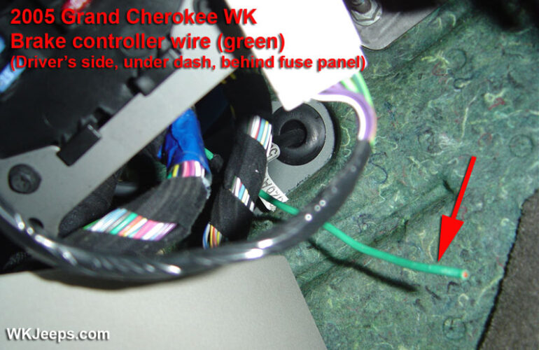 Jeep WK Grand Cherokee Trailer Towing System