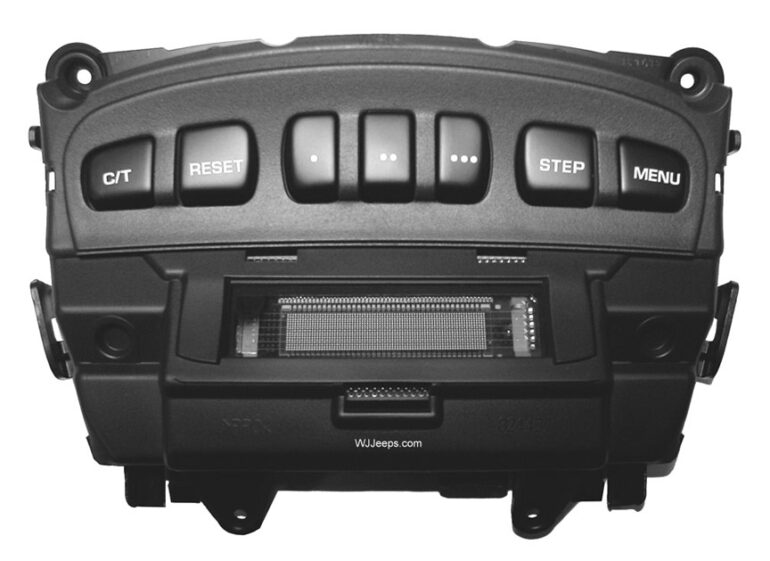 Jeep WJ Grand Cherokee Overhead Console And EVIC