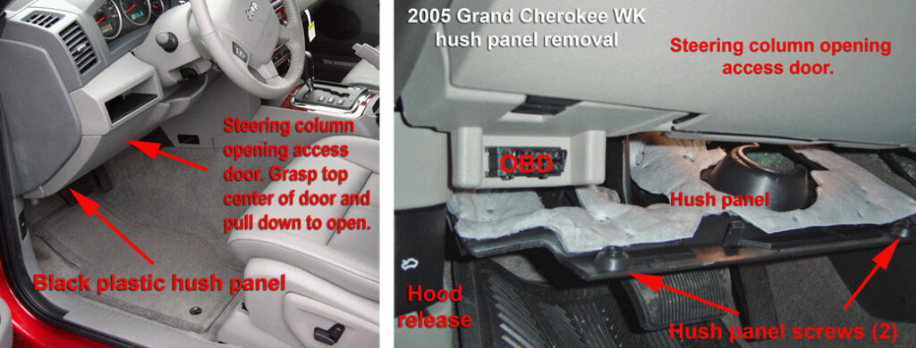 Wk Grand Cherokee Dash-mounted Radar Detector 