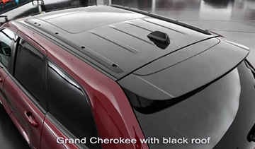 Black roof now available on 2020 Summit models (SRT shown)