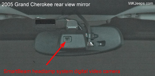 How to Adjust Rear View Mirror Jeep Grand Cherokee  