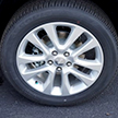 Aluminum wheels with Satin Silver finish