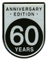 60th Anniversary badge