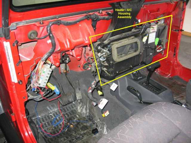 Total 37+ imagen 99 jeep wrangler heater core replacement