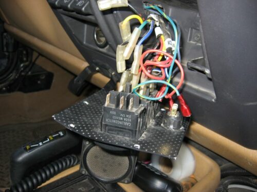 Dash Mounted 12V Switch Panel - Jeep Wrangler (TJ)