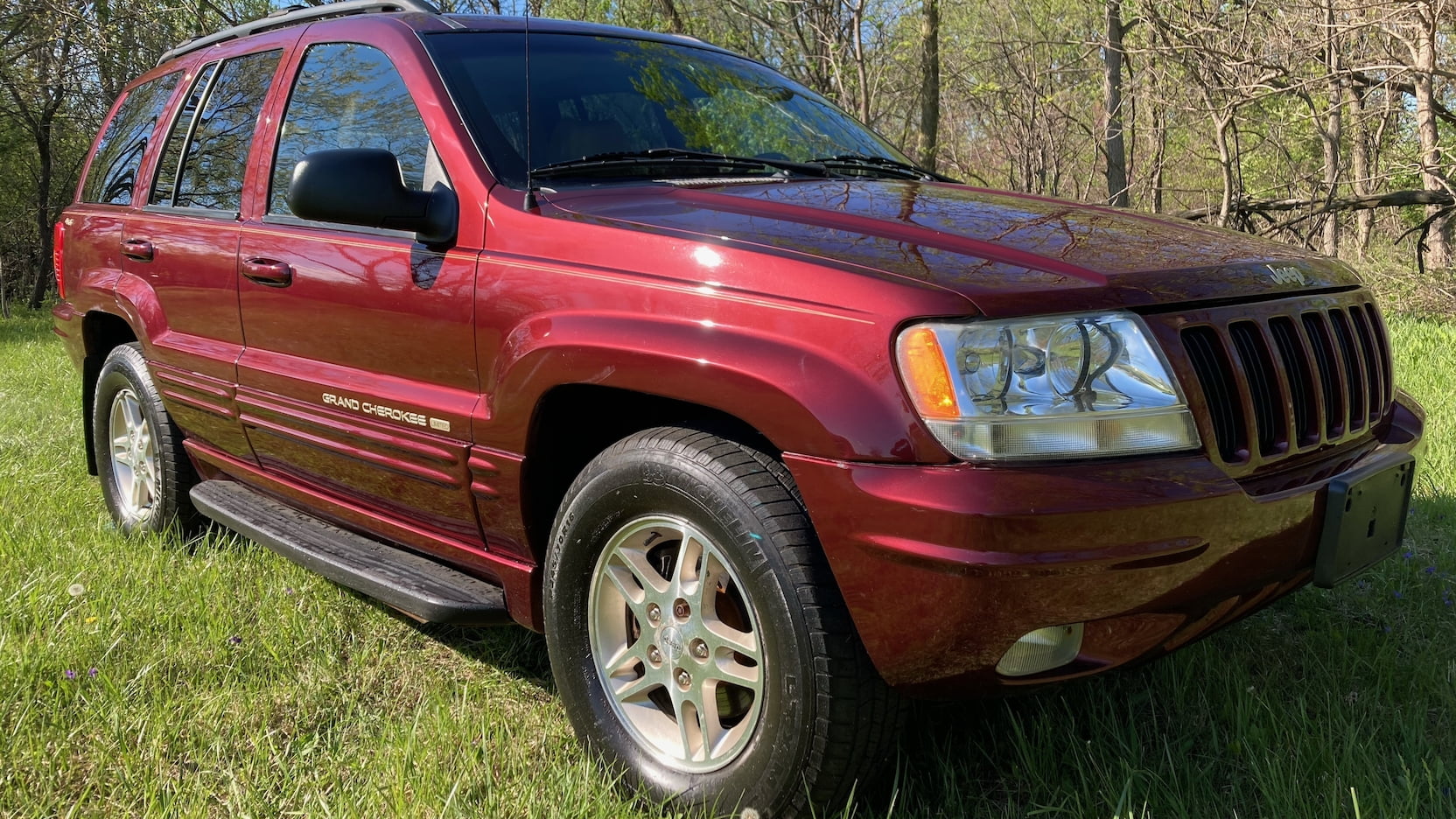 Flame Red 1999 Grand Cherokee