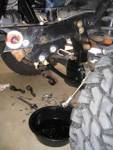 Steering Box Replacement - TJ Generation