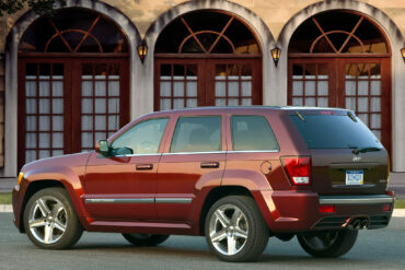 2006 Red Jeep Grand Cherokee