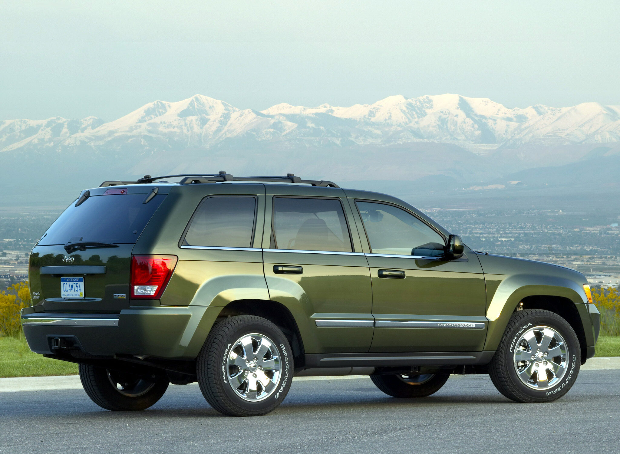 2008 Jeep Green Grand Cherokee