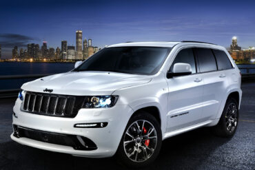 2012 Stone White Jeep Grand Cherokee