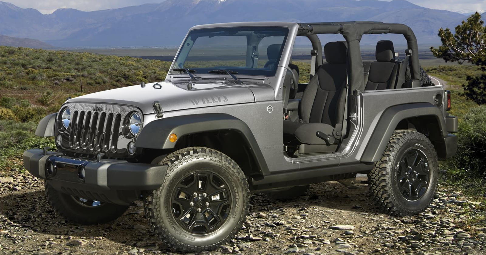 2020 Gray Jeep Wrangler Willys