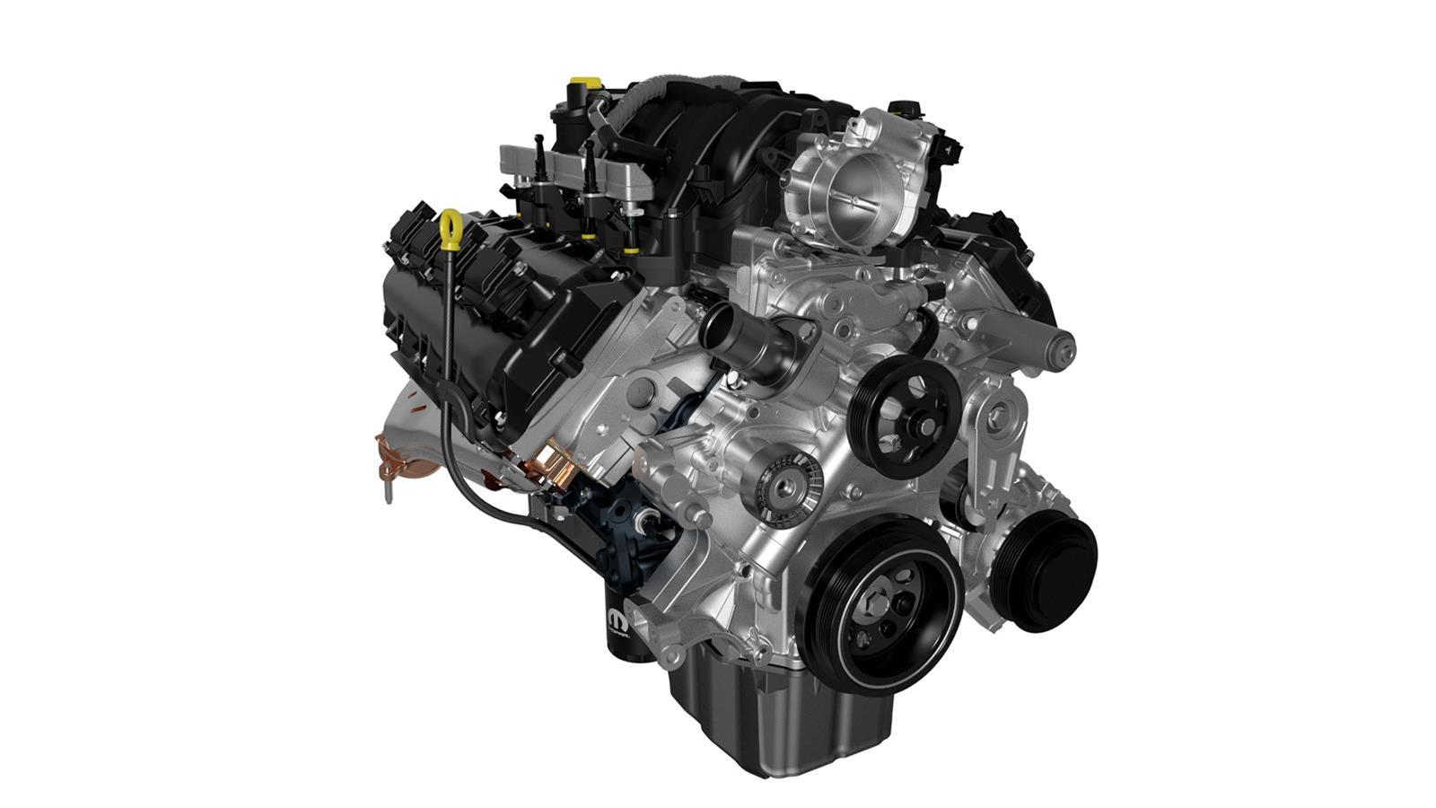 5.7L Hemi V8 Engine. 