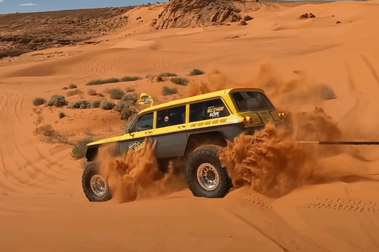 Electric Jeep Rescue